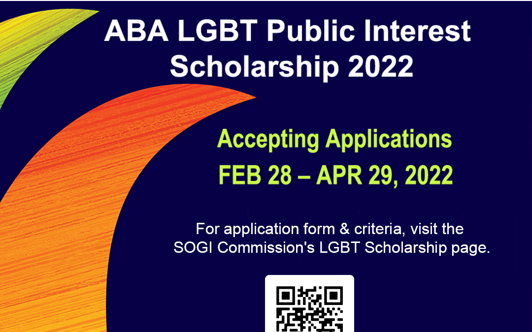 ABA LGBT Public Interest Scholarship Opportunity