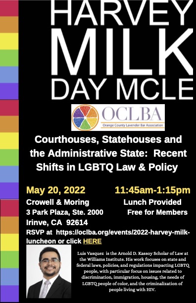 2022 Harvey Milk MCLE Luncheon