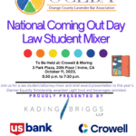 National Coming Out Day Student Mixer